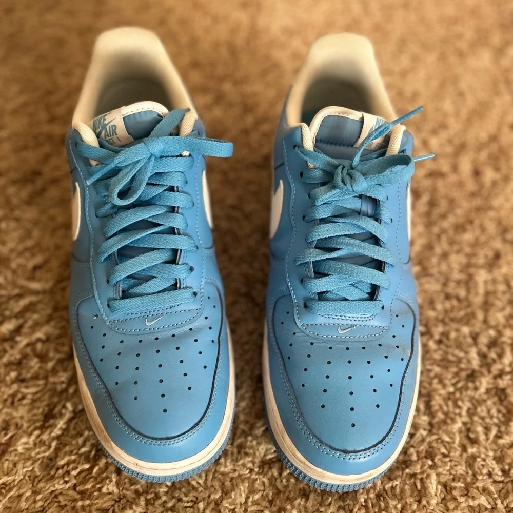 Nike Blue and White Sneakers - Picture 2 of 2